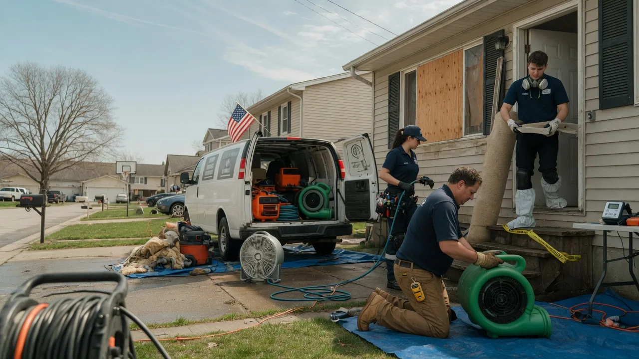 Water Damage Restoration in Washburn, WI near me